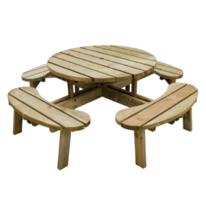 Wooden Garden Picnic Table